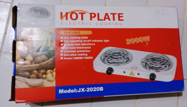 Double Electric Stove | Electric Hot Plate Stove 1000 Watt / 2000 Watt