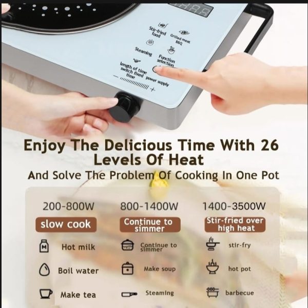 Electric Stove 3500w Multifunctional- Multi Touch- Multiple uses- Easy Use